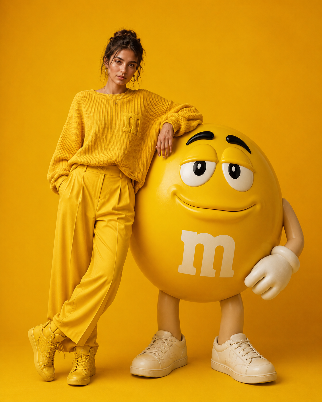 Editorial Concept — Monochrome Yellow